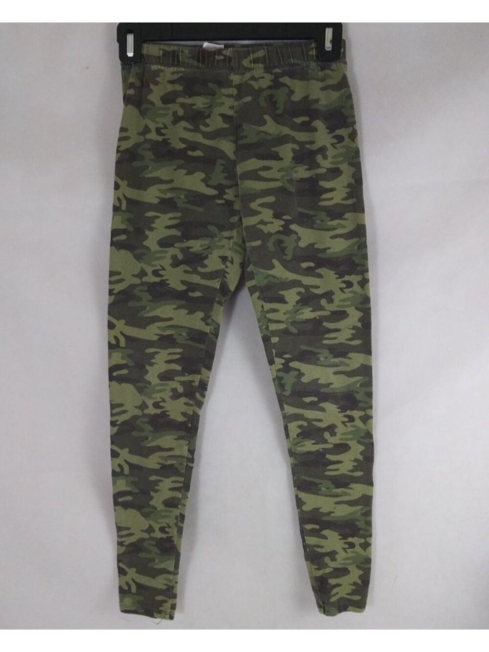 No Boundaries Green Camo Leggings Women's Size Small 3-5